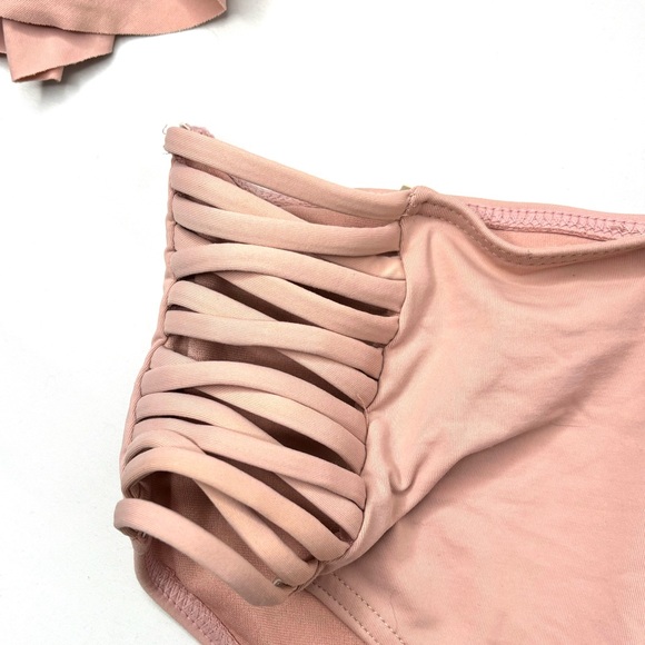 Blush pink 2 piece bikini size medium - Picture 3 of 5